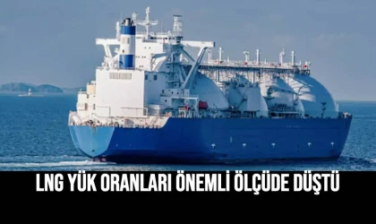 LNG Yük Oranları Önemli Ölçüde Düştü