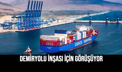 Demiryolu İnşası İçin Görüşüyor