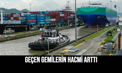 Geçen Gemilerin Hacmi Arttı