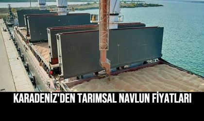 Karadeniz'den Tarımsal Navlun Fiyatları