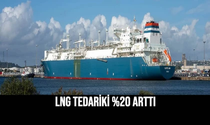 LNG Tedariki %20 Arttı