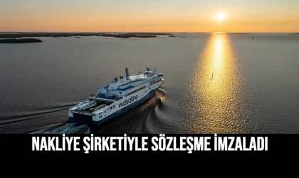 Nakliye Şirketiyle Sözleşme İmzaladı
