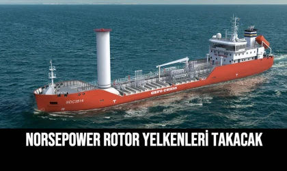 Norsepower Rotor Yelkenleri Takacak