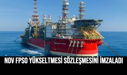 NOV FPSO Yükseltmesi Sözleşmesini İmzaladı