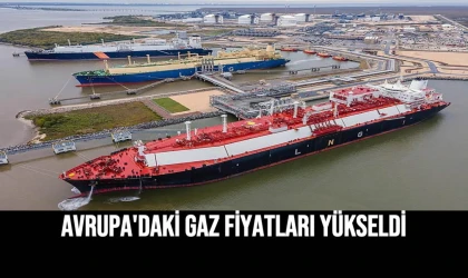 Avrupa'daki Gaz Fiyatları Yükseldi
