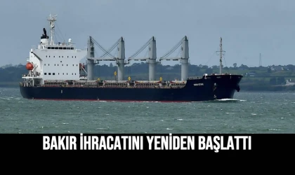 Bakır İhracatını Yeniden Başlattı