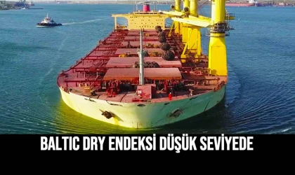 Baltic Dry Endeksi Düşük Seviyede