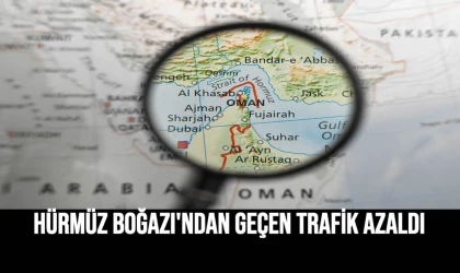Hürmüz Boğazı'ndan Geçen Trafik Azaldı