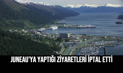 Juneau'ya Yaptığı Ziyaretleri İptal Etti