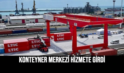 Konteyner Merkezi Hizmete Girdi