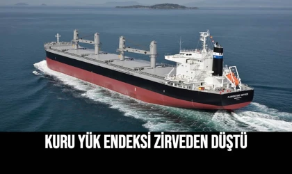 Kuru Yük Endeksi Zirveden Düştü