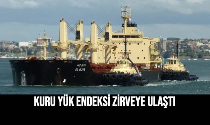 Kuru Yük Endeksi Zirveye Ulaştı
