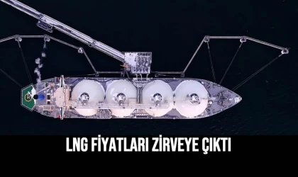 LNG Fiyatları Zirveye Çıktı