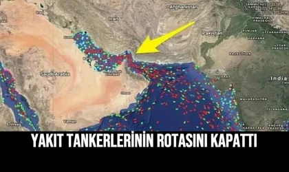 Yakıt Tankerlerinin Rotasını Kapattı