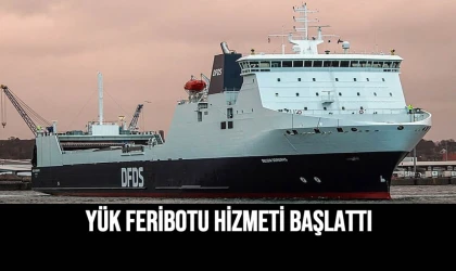 Yük Feribotu Hizmeti Başlattı