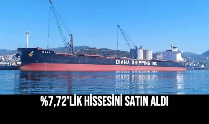 %7,72'lik Hissesini Satın Aldı