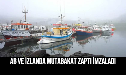 AB ve İzlanda Mutabakat Zaptı İmzaladı