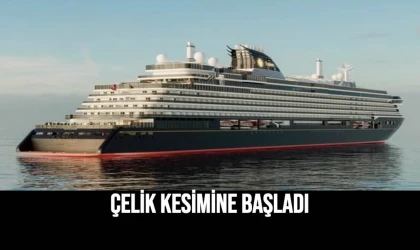 Çelik Kesimine Başladı