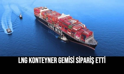 LNG Konteyner Gemisi Sipariş Etti
