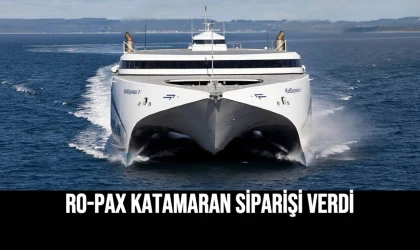 Ro-Pax Katamaran Siparişi Verdi