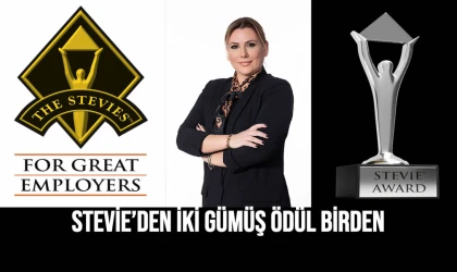 Stevie’den İki Gümüş Ödül Birden