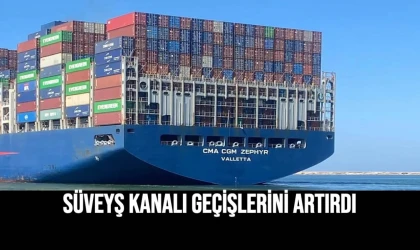Süveyş Kanalı Geçişlerini Artırdı