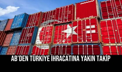 AB’den Türkiye İhracatına Yakın Takip