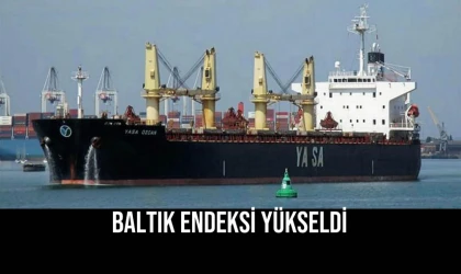 Baltık Endeksi Yükseldi