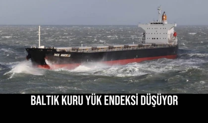 Baltık Kuru Yük Endeksi Düşüyor