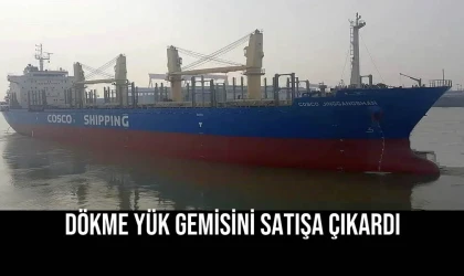 Dökme Yük Gemisini Satışa Çıkardı
