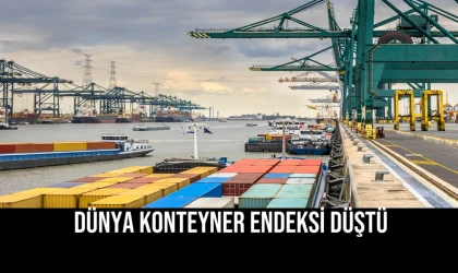 Dünya Konteyner Endeksi Düştü