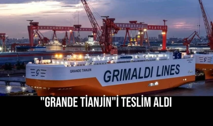 "Grande Tianjin"i Teslim Aldı