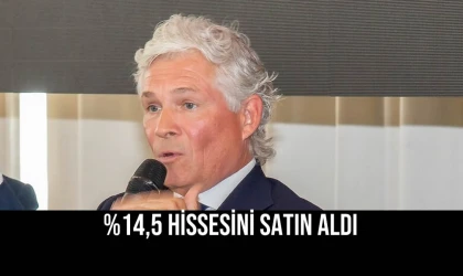 %14,5 Hissesini Satın Aldı