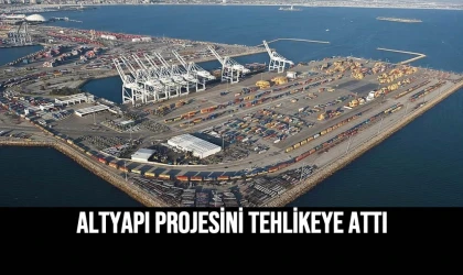 Altyapı Projesini Tehlikeye Attı