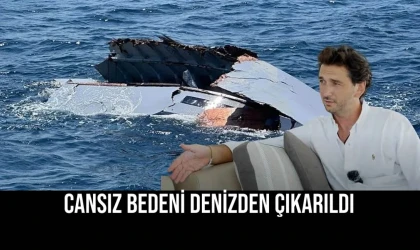 Cansız Bedeni Denizden Çıkarıldı