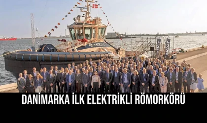 Danimarka İlk Elektrikli Römorkörü