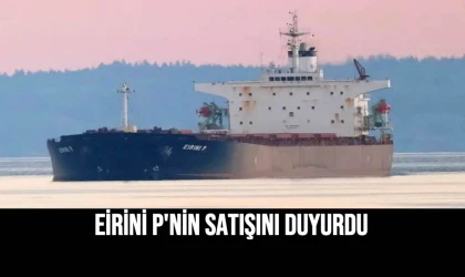 Eirini P'nin Satışını Duyurdu