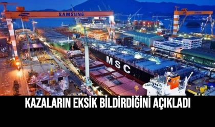 Kazaların Eksik Bildirdiğini Açıkladı