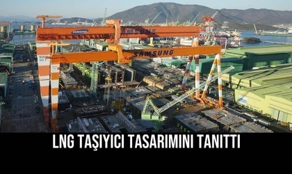 LNG Taşıyıcı Tasarımını Tanıttı