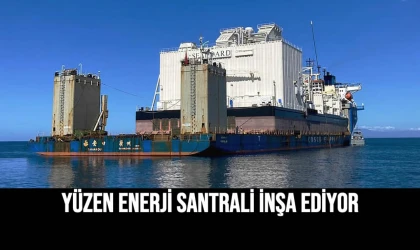 Yüzen Enerji Santrali İnşa Ediyor