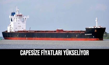 Capesize Fiyatları Yükseliyor