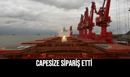 Capesize Sipariş Etti