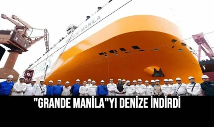 "Grande Manila"yı Denize İndirdi