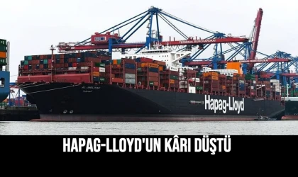Hapag-Lloyd'un Kârı Düştü
