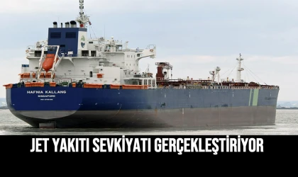 Jet Yakıtı Sevkiyatı Gerçekleştiriyor