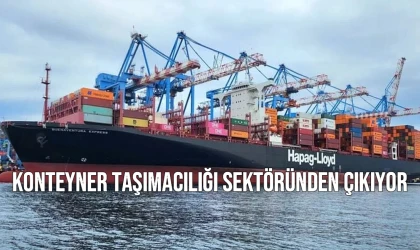 Konteyner Taşımacılığı Sektöründen Çıkıyor