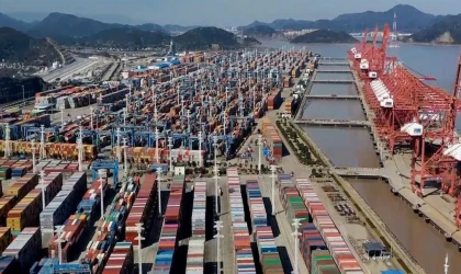 Çin'in Liman Kargo Hacmi
