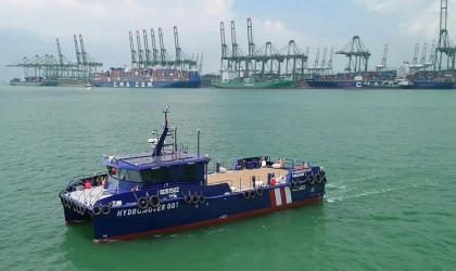 Destek Gemisini Hizmete Aldı