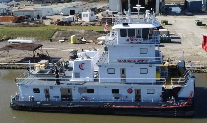 İtici Römorkörünü Hizmete Aldı