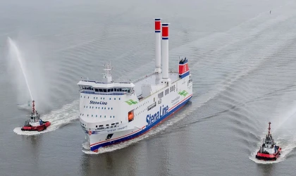 Ro-Ro Feribotunu Hizmete Soktu